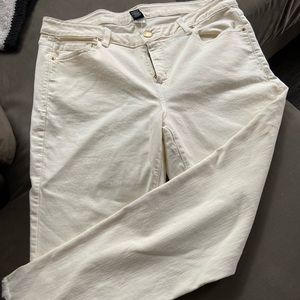 Lane Bryant frayed hem jeans. Size 18